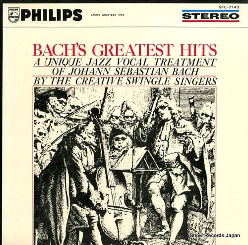 SWINGLE SINGERS, THE jazz sebastian bach / bach's greatest hits SFL-7143