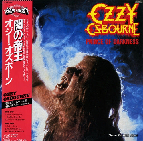 OSBOURNE, OZZY prince of darkness 20AP2887