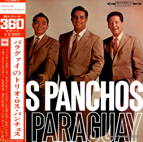 TRIO LOS PANCHOS los panchos en paraguay YS-485-C
