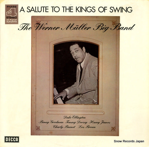 MULLER, WERNER a salute to the kings of swing SLK16892-P