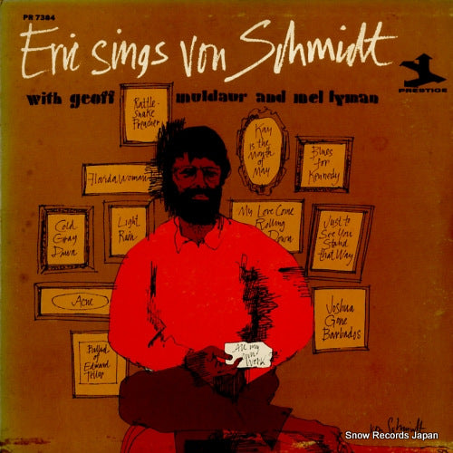 SCHMIDT, ERIC VON eric sings von schmidt PR7384