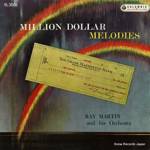 MARTIN, RAY million dollar melodies YL3006