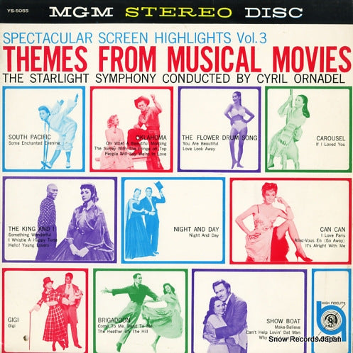 STAR LIGHT ORCHESTRA themes from musical movies YS-5055