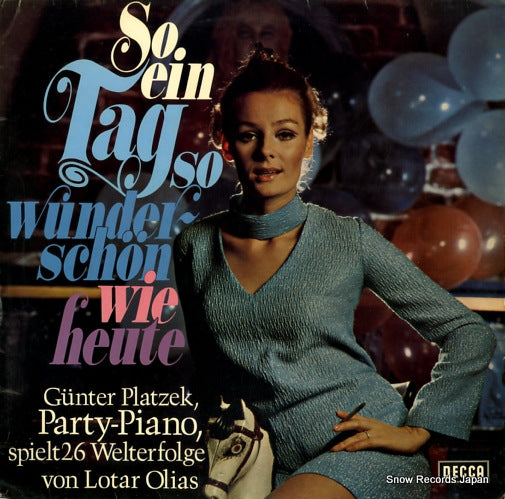 PLATZEK, GUNTER so ein tag, so wunderschon wie heute PD12011