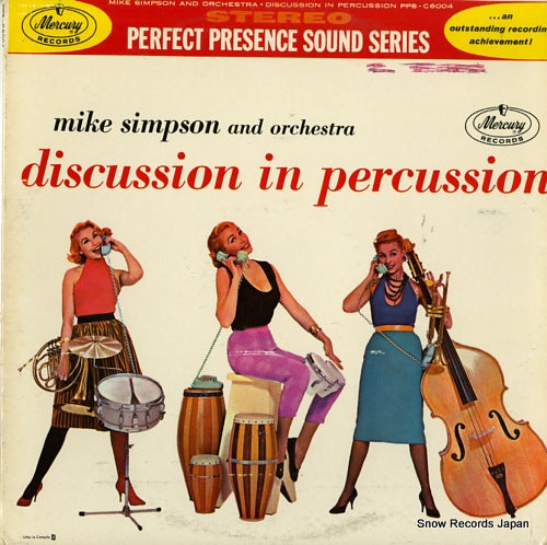 SIMPSON, MIKE discussion in percussion PPS-C6004