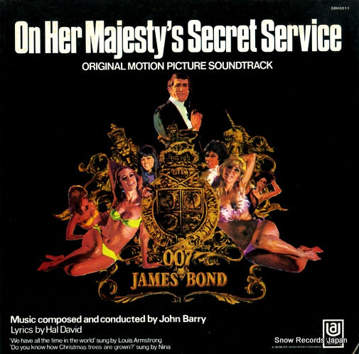 BARRY, JOHN on her majesty's secret service GXH6011