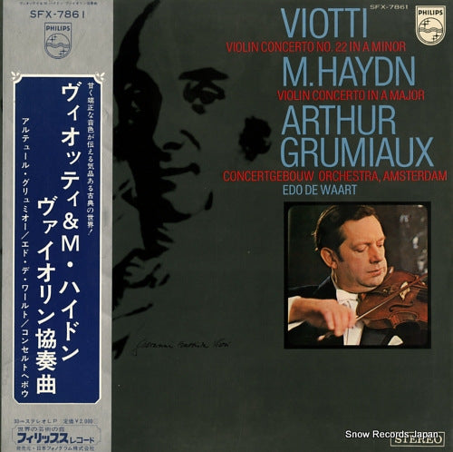GRUMIAUX, ARTHUR viotti; violin concerto no.22 in a minor SFX-7861