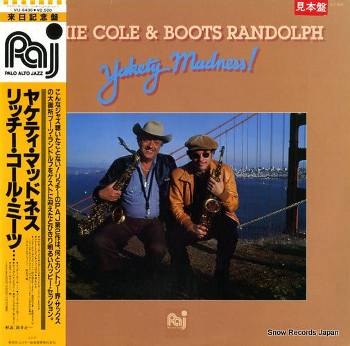 COLE, RICHIE, AND BOOTS RANDOLPH yakety madness! VIJ-6406