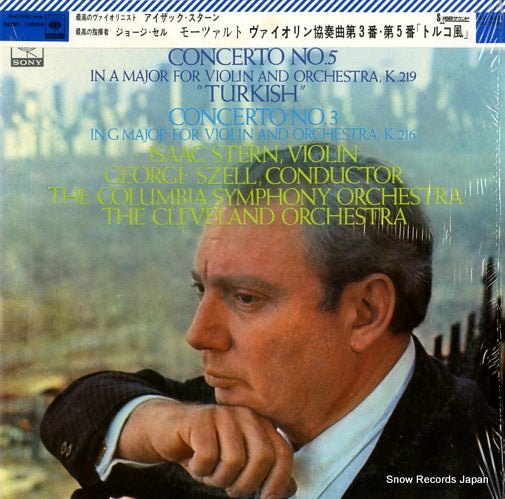 STERN, ISAAC mozart; concerto no.5 "turkish"/concerto no.3 SONC10084