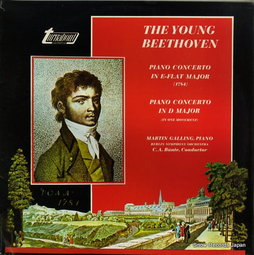 GALLING, MARTIN the young beethoven TV34367S