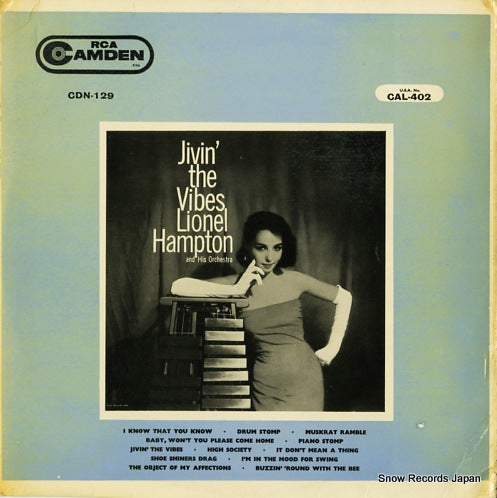 HAMPTON, LIONEL jivin' the vides CDN-129