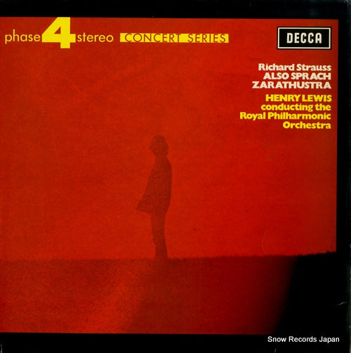 LEWIS, HENRY strauss; also sprach zarathustra PFS4202