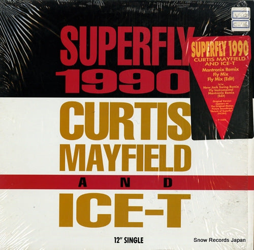 MAYFIELD, CURTIS, AND ICE-T superfly 1990 V-15602
