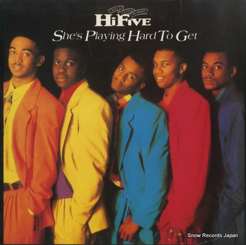 HI - FIVE she's playing hard to get JIVET316