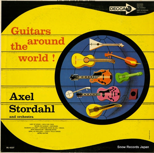 STORDAHL, AXEL, AND ORCHESTRA guitars around the world! DL4337