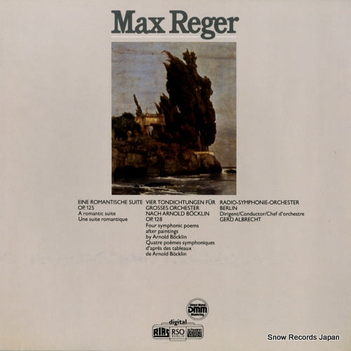 ALBRECHT, GERD max reger; eine romantische suite VMS1612
