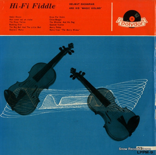 ZACHARIAS, HELMUT hi-fi fiddle LPPM-9