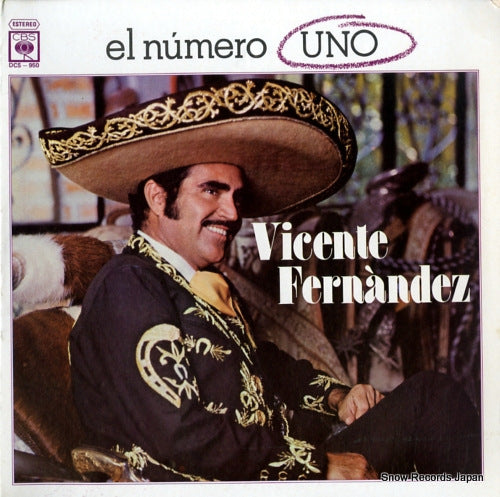 FERNANDEZ, VICENTE el numero uno DCS-950