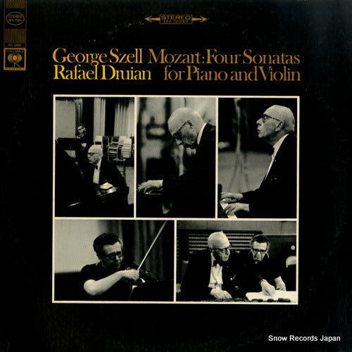 SZELL, GEORGE mozart; four sonatas for piano and violin MS7064