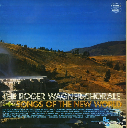 WAGNER, ROGER songs of the new world CA-8111