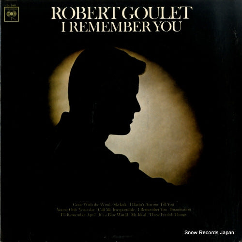 GOULET, ROBERT i remember you CL2482