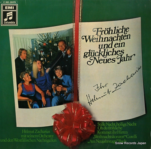 ZACHARIAS, HELMUT frohliche weihnachten und ein gluckliches neues jahr C062-28876