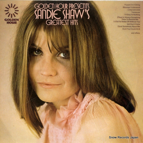 SHAW, SANDIE golden hour presents sandie shaw's greatest hits GH533