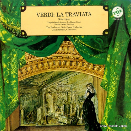 BOBESCU, JEAN verdi; la traviata (excerpts) STPL518.160