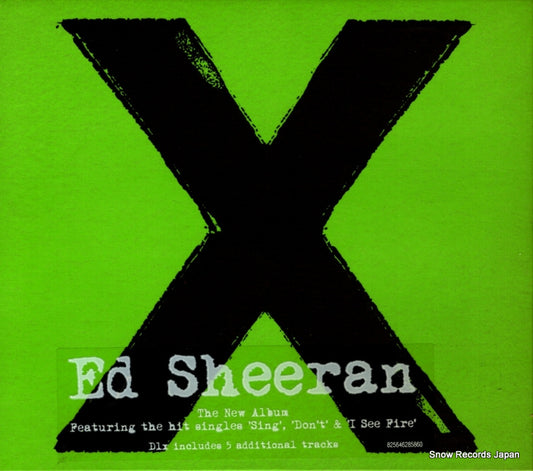 SHEERAN, ED x 825646285860
