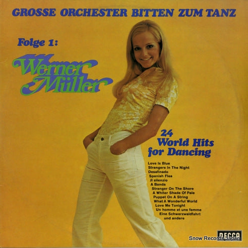 MULLER, WERNER 24 world hits for dancing DS3101
