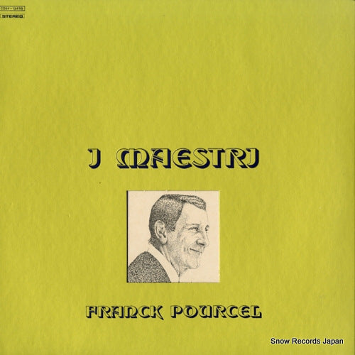 POURCEL, FRANCK i maestri 3C064-12495