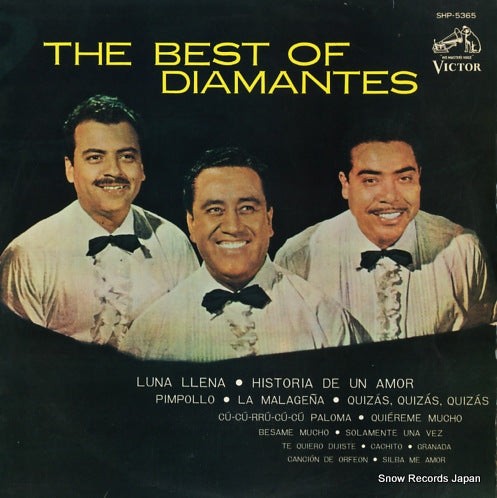 LOS TRES DIAMANTES the best of diamantes SHP-5365