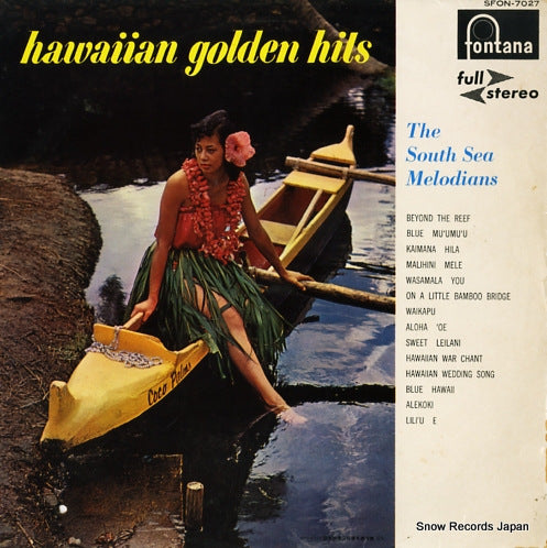 SOUTH SEA MELODIANS, THE hawaiian golden hits SFON-7027