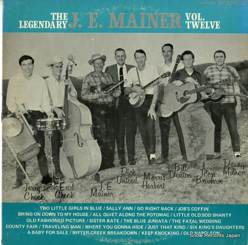 MAINER, J.E. the legendary j.e. mainer vol.12 RRJEM231