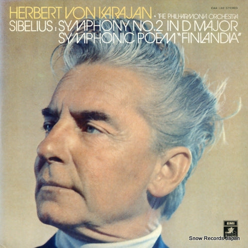 KARAJAN, HERBERT VON sibelius; symphony no.2 & "finlandia EAA-122