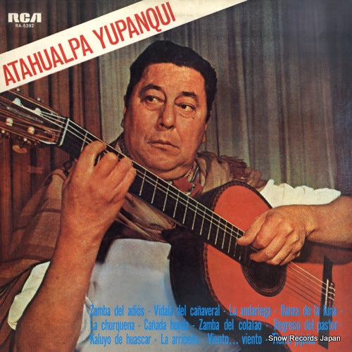 YUPANQUI, ATAHUALPA atahualpa yupanqui y su guitarra RA-5392