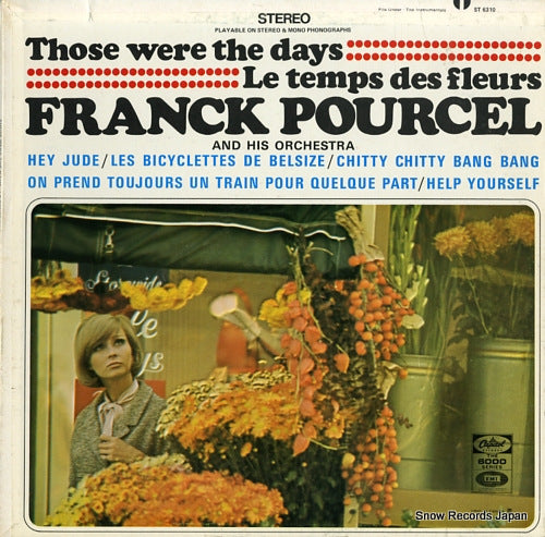 POURCEL, FRANCK those were the days / le temps des fleurs ST6310