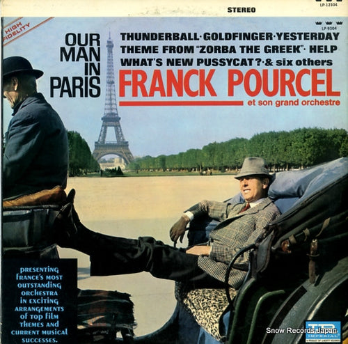 POURCEL, FRANCK our man in paris LP-12304