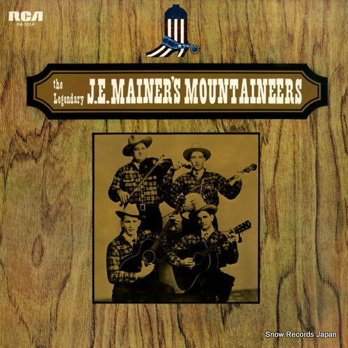 J.E. MAINER'S MOUNTAINEERS the legendary j.e. mainer's mountaineers RA-5514