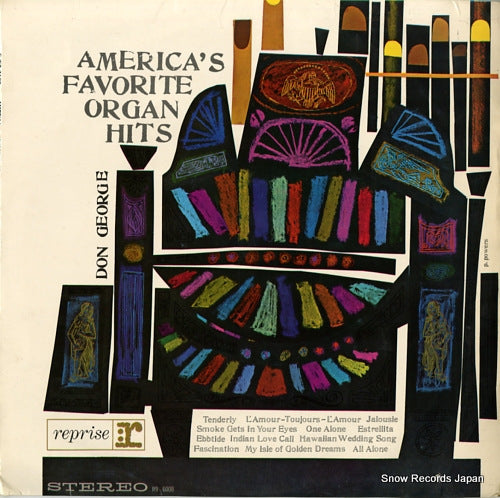 GEORGE, DON america's favorite organ hits SJET-7133