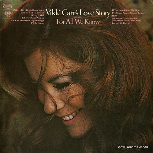 CARR, VIKKI vikki carr's love story C30662