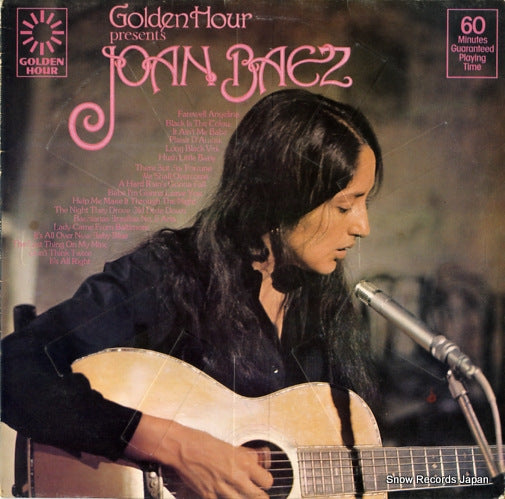 BAEZ, JOAN golden hour presents joan baez GH843