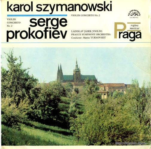 JASEK, LADISLAV szymanowski; violin concerto no.2 SUAST50676