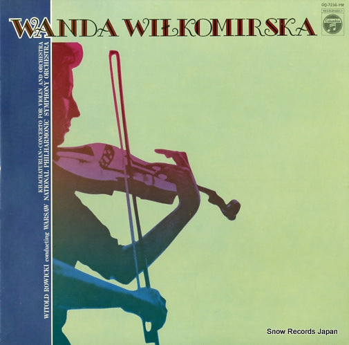WILKOMIRSKA, WANDA khachaturian; concerto for violin and orchestra OQ-7236-PM