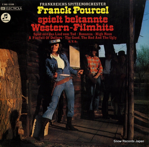 POURCEL, FRANCK spielt bekannte western-filmhits 1C062-12290