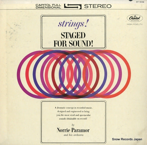 PARAMOR, NORRIE strings! staged for sound! ST-1639