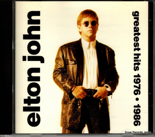 JOHN, ELTON greatest hits 1976-1986 MCAD-10693