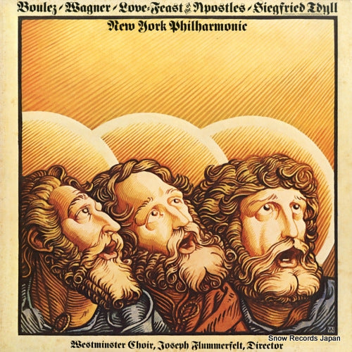 BOULEZ, PIERRE wagner; love-feast of the apostles 25AC741