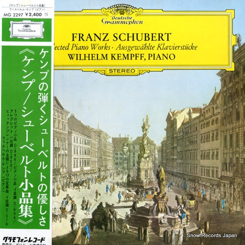 KEMPFF, WILHELM schubert; selected piano works MG2297
