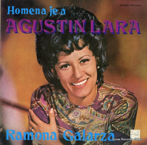 PATRONO, ARMANDO homena je a agustin lara EOP-80631